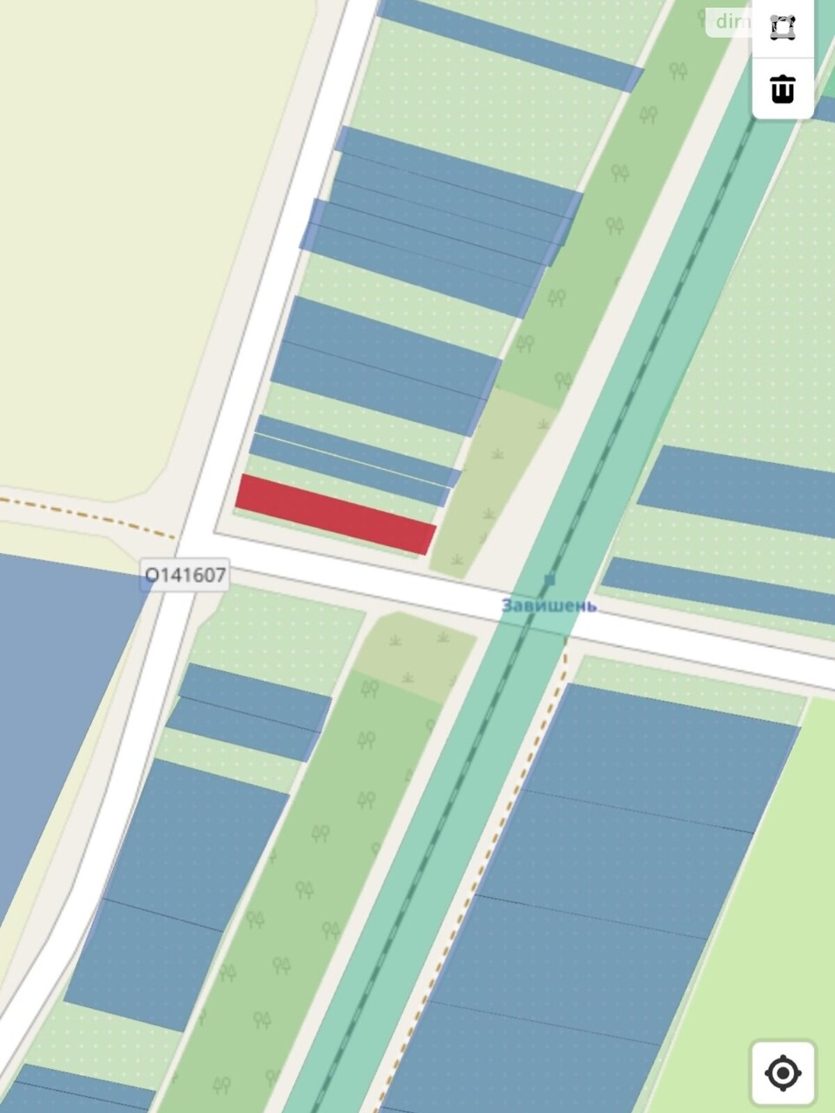 Земельный участок сельскохозяйственного назначения в Завишне, площадь 11.97 сотки фото 1 Земельный участок сельскохозяйственного назначения в Завишне, площадь 11.97 сотки фото 1