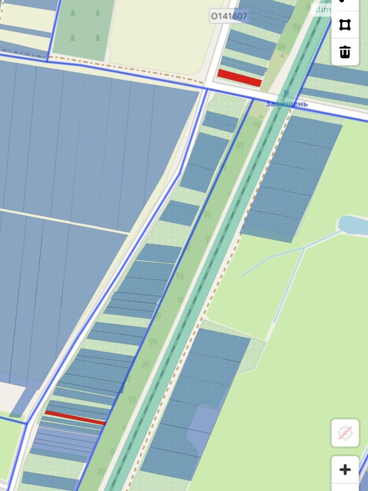 Земельный участок сельскохозяйственного назначения в Завишне, площадь 11.97 сотки фото 1 Земельный участок сельскохозяйственного назначения в Завишне, площадь 11.97 сотки фото 1