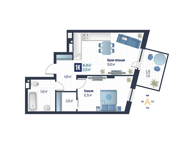 продажа боковая Стрыйская улица Сокольники 