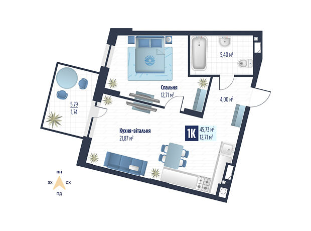 продажа боковая Стрыйская улица Сокольники 