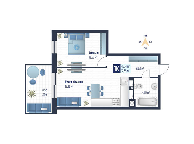 продажа боковая Стрыйская улица Сокольники 