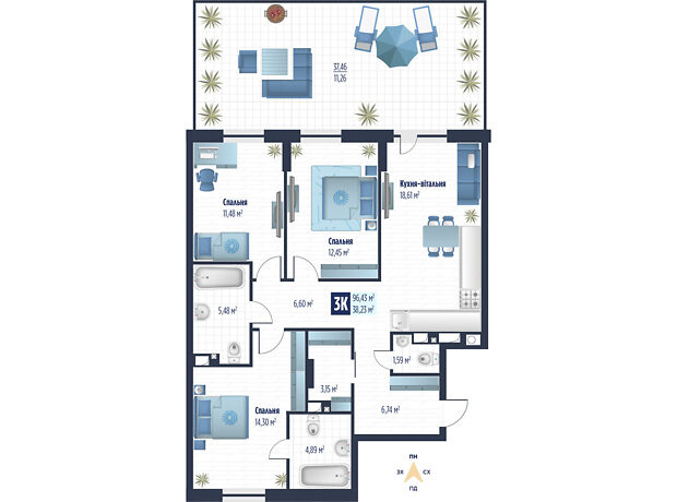 продажа боковая Стрыйская улица Сокольники 