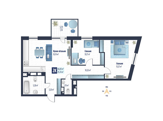 продажа боковая Стрыйская улица Сокольники 