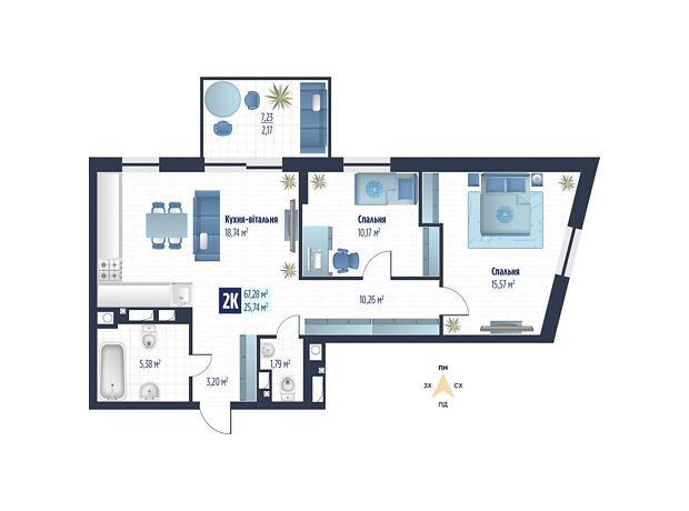 продажа боковая Стрыйская улица Сокольники 