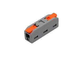 0,2-4мм.кв 32А 1⇒1 проходная одинарная клемма 30,9x10,9x8мм [A0130010218] DF-2-XM/2-1A АСКО цветные рычаги