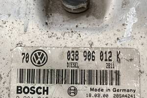 038906012 K блок управления двигателем Volkswagen Golf 4 1.9tdi