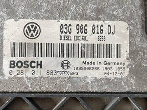 03g906016dj Блок управления двигателем VAG Octavia (A5 1Z-) (2004 - 2013)