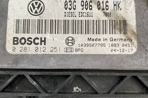 03G906016HK блок управления двигателем 2.0TDI Volkswagen Touran 2003-2015