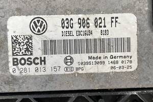 03g906021ff блок управління двигуном Volkswagen Caddy III 1.9TDI, BOSCH 028101315