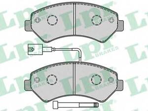 05P1288 LPR - Гальмівні колодки до дисків (F, V, з датчиком) LPR 05P1288 на FIAT DUCATO c бортовой платформой/ходовая ча
