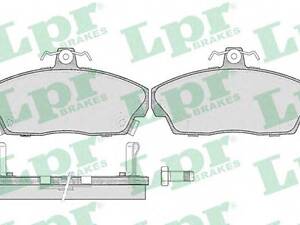 05P430 LPR - Тормозные колодки к дискам (F, V, с датчиком) LPR 05P430 на ROVER STREETWISE