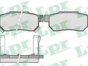 05P506 LPR - Тормозные колодки для дисков (R, S) LPR 05P506 HONDA PRELUDE Mk III (BA)