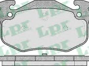 05P582 LPR - Тормозные колодки к дискам (R) LPR 05P582 RENAULT CLIO Mk II (BB0/1/2_, CB0/1/2_)