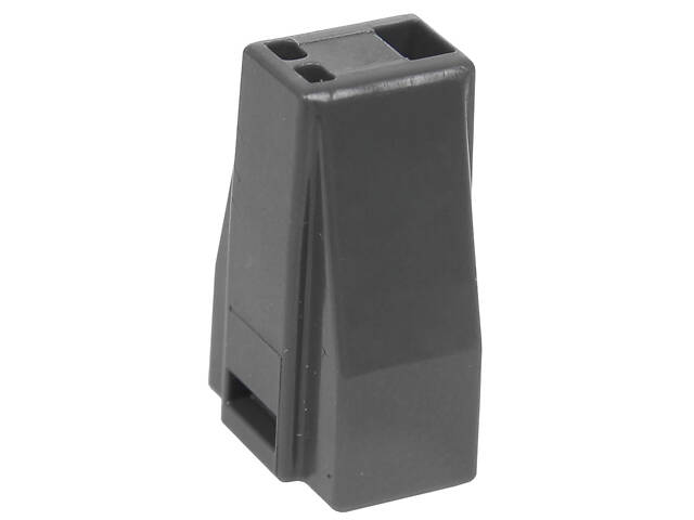 1,5-2,5мм.кв 24А 1⇒1 сполучна одинарна клема 9,2х19,5х13,6мм (4шт) [UKZ-004-302] СМК 773-302 UEC чорний - Фото 2