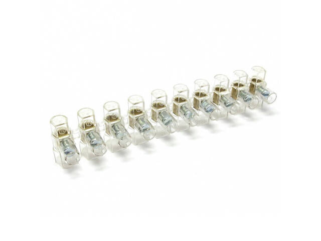 1,5мм.кв 16A 450V Клемник кінцевий (1 планка) [B15] Quadro ДКС - Фото 1