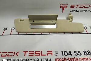 1 Козирок сонцезахисний правий TEXTILE Tesla model S, model S REST 1050620-00-A