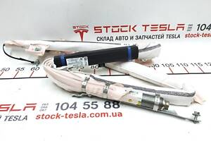 1 Подушка безопасности боковая левая (шторка) Tesla model S, model S REST 1005261-00-D