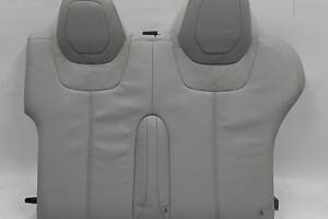 1 Спинка сиденья 2-го ряда двойного PERF GRAY (без подогрева, местами 'вздулась' кожа) Tesla model S, model S REST 10304