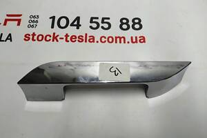 10 Хромированная ручка (пластик) наружная передняя/задняя левая Tesla model S, model S REST