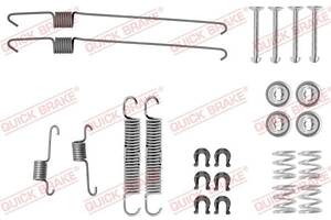 105-0001 QUICK BRAKE Комплект пружинок колодок ручного гальма