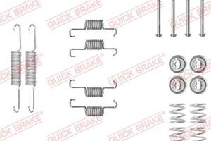 Комплект приладдя, колодка стоянкового гальма Quick Brake 105-0011