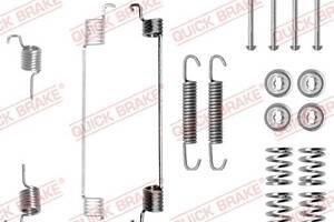 105-0672 QUICK BRAKE Комплект пружинок колодок ручника Fiat Fiorino 1.1-1.7TD 87-01 (Bosch)