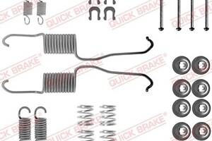 105-0684 QUICK BRAKE Комплект пружинок колодок ручного гальма