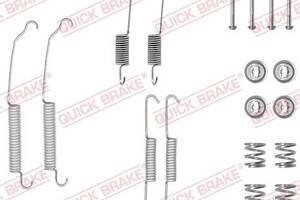 Комплект приладдя, гальмівна колодка Quick Brake 105-0701
