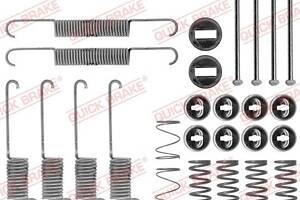 105-0715 QUICK BRAKE Комплект пружинок колодок ручника MB 207-310D