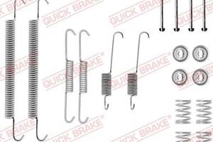 105-0757 QUICK BRAKE Комплект пружинок колодок ручника Renault Scenic/Megane 1.4-2.0 97-03 (TRW)