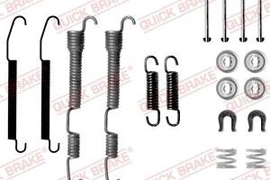 105-0761 QUICK BRAKE Комплект пружинок колодок ручного гальма