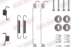 105-0777 QUICK BRAKE Комплект пружинок колодок ручника Renault Kangoo 97- (203,2x38,5) Lucas