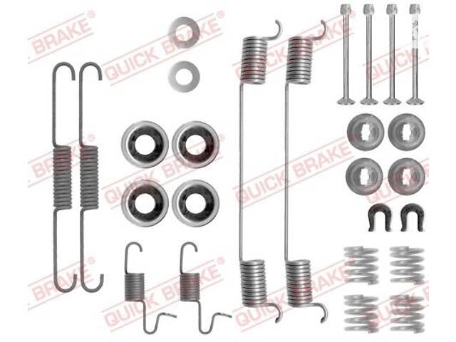 105-0818 QUICK BRAKE Комплект пружинок колодок ручного гальма