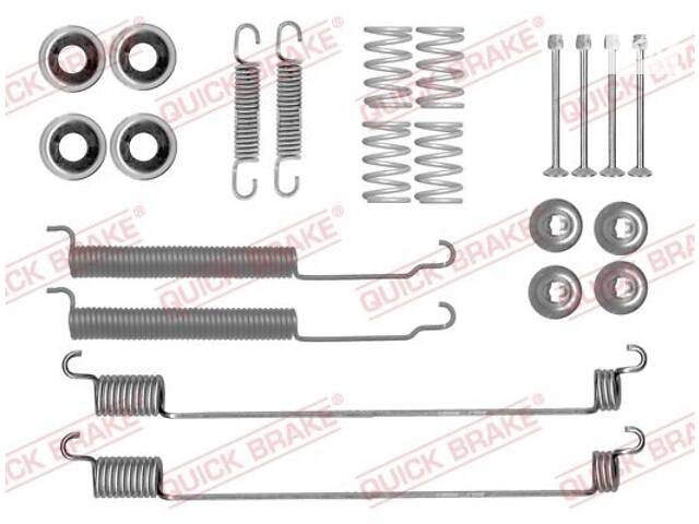 Комплект приладдя, гальмівна колодка Quick Brake 105-0843