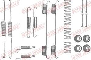 105-0861 QUICK BRAKE Комплект пружинок колодок ручного гальма