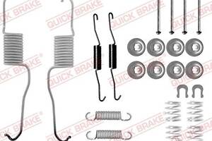 105-0886 QUICK BRAKE Комплект пружинок колодок ручного гальма