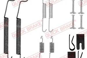 105-0891 QUICK BRAKE Комплект пружинок колодок ручника Mitsubishi Colt 1.1-1.5 DI-D 04-12 (Lucas)