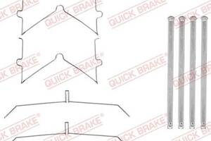 Комплект приладдя, накладка дискового гальма Quick Brake 109-0003