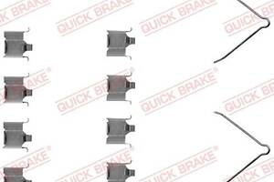 Комплект приладдя, накладка дискового гальма Quick Brake 109-1166