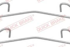 109-1187 QUICK BRAKE Планка супорта (переднього/заднього) прижимна (к-кт) Ford Connect 1.8TDCi 02- (Ate)