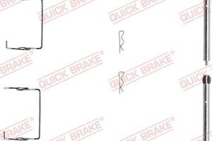 Комплект приладдя, накладка дискового гальма Quick Brake 109-1267