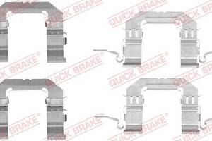 109-1722 QUICK BRAKE Планка супорта (переднього) прижимна (к-кт) Nissan Pathfinder III 05-/Renault Koleos I 08-