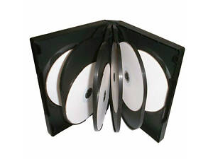 10DVD-box чорний на 10 дисків, 33мм. Новий!