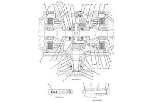 110-0157 Кільце Caterpillar M318, M320