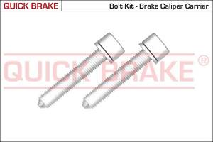 11612K QUICK BRAKE Комплект болтів гальмівного супорта