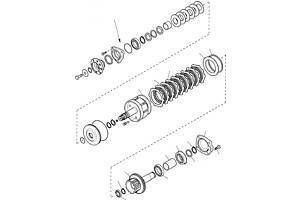 141114 (87705555, CA0141114, 11712998) Диск CARRARO