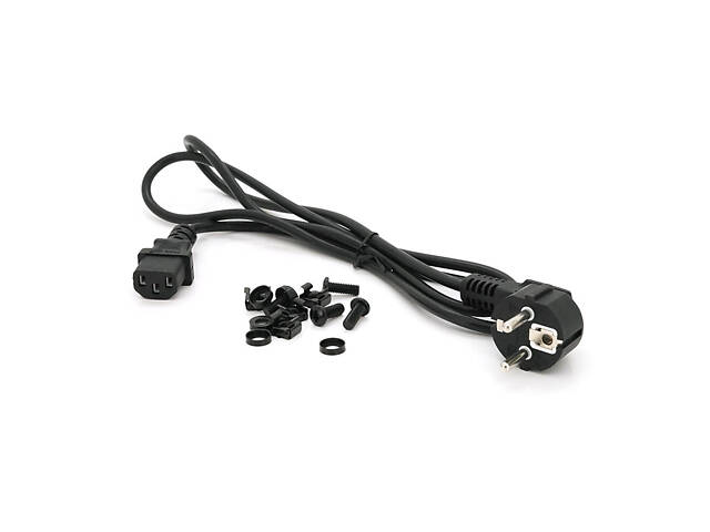 19' вентиляторный модуль Merlion, 4 вентилятора, 1*Schuko, черный - Фото 5