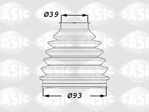 1900015 SASIC - Пыльник приводного вала SASIC 1900015 на PEUGEOT 607 седан (9D, 9U)