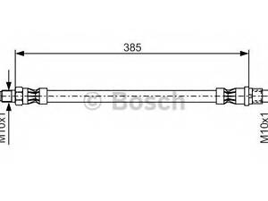 1987476439 BOSCH Гальмівний шланг BOSCH 1987476439 на MERCEDES-BENZ C-CLASS T-Model (S204)