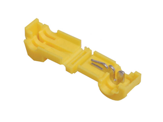 2.5-6 мм.кв Затискач-відгалужувач жовтий (100шт) [UKW10-3-100] ЗПО-2 UEC - Фото 1